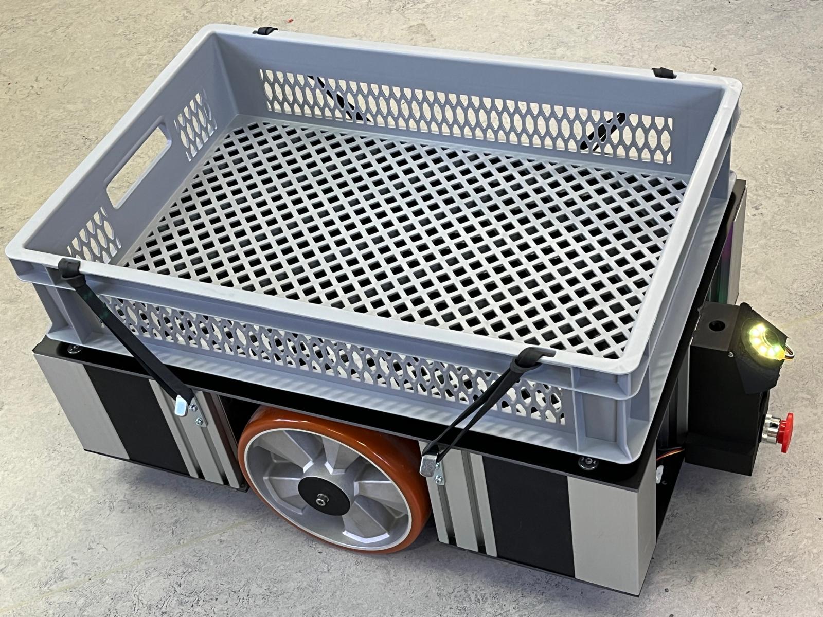 Follow-me robot example 2 demonstrating real-time person tracking